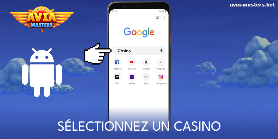 Sélectionnez le casino en ligne Aviamasters