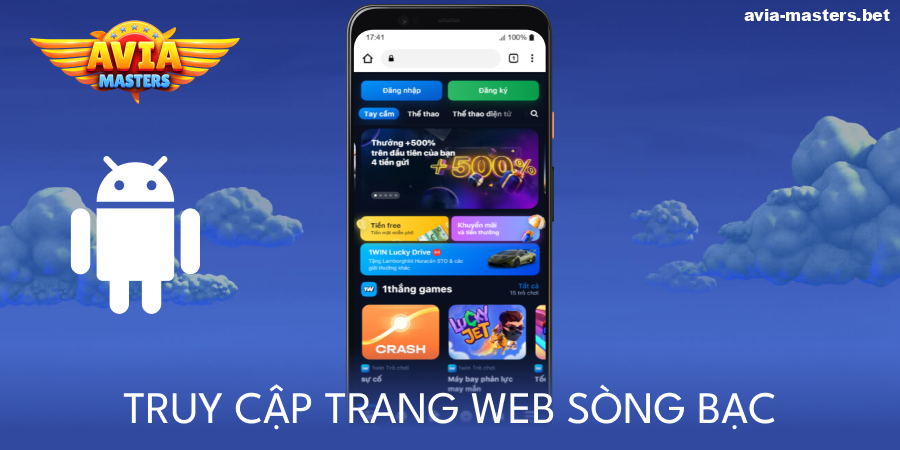 Truy cập trang web sòng bạc Aviamasters