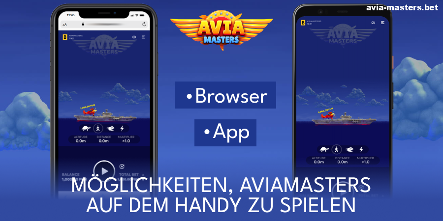 So spielen Sie Aviamasters auf Ihrem Mobilgerät