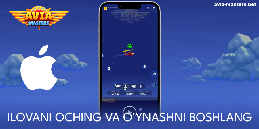 Aviamasters iOS ilovasini oching