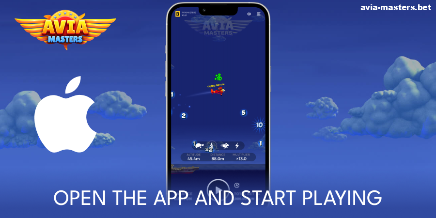 Open the Aviamasters iOS app