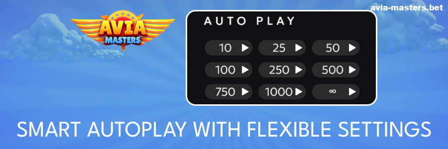 Auto functions in the Aviamasters game
