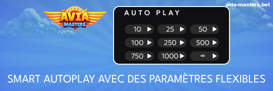 Fonctions automatiques dans le jeu Aviamasters