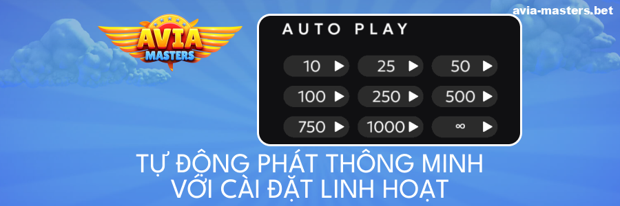 Các chức năng tự động trong trò chơi Aviamasters