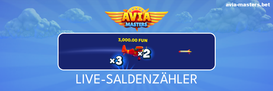 Echtzeitgewinne für Aviamasters-Spieler