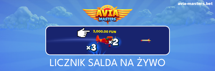 Wygrane w czasie rzeczywistym dla graczy Aviamasters
