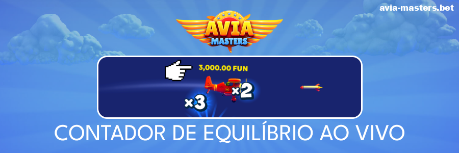 Ganhos em tempo real para jogadores de Aviamasters