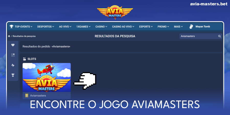 Encontre o jogo Aviamasters