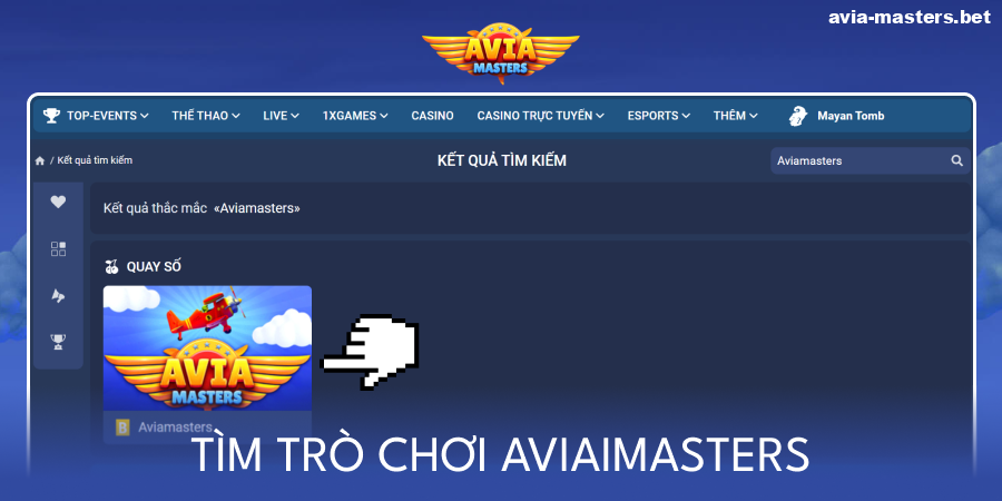 Tìm trò chơi Aviamasters