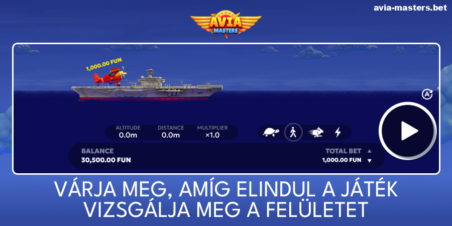 Fedezd fel az Aviamasters játékfelületét