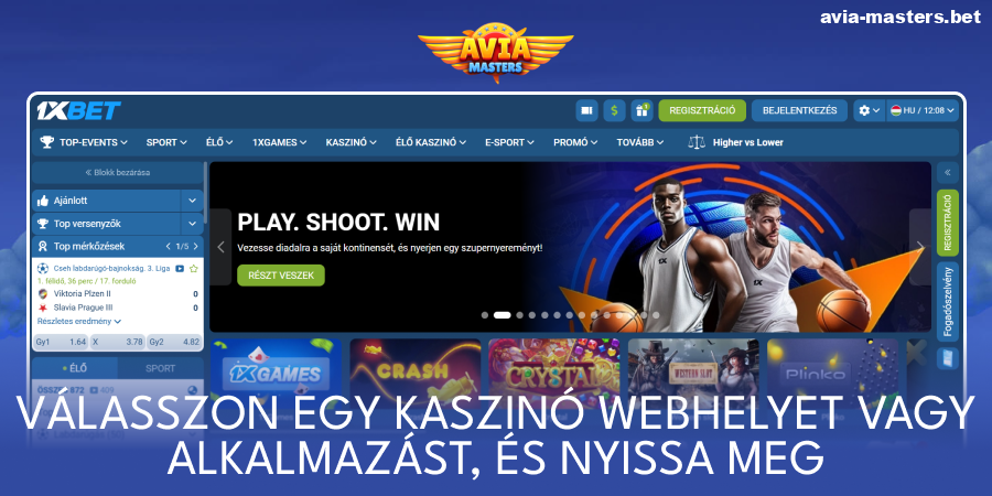 Látogass el az Aviamasters kaszinó weboldalára