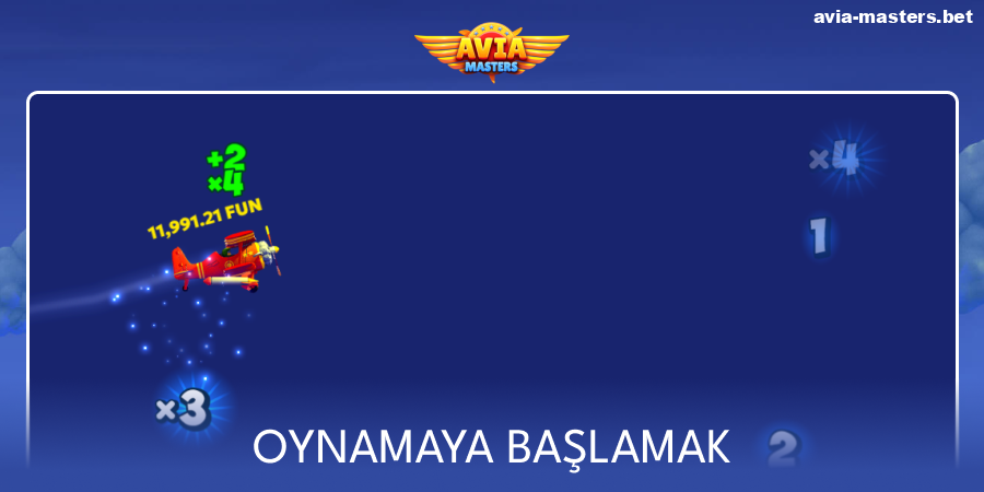 Aviamasters oynamaya başlayın
