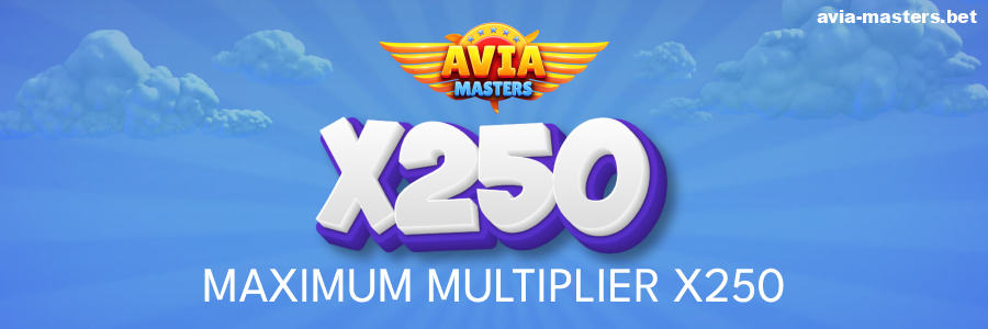 Maximum winnings in the Aviamasters game