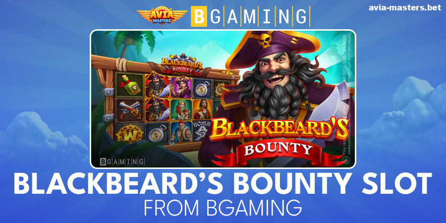 Blackbeard’s Bounty game on the Aviamasters website