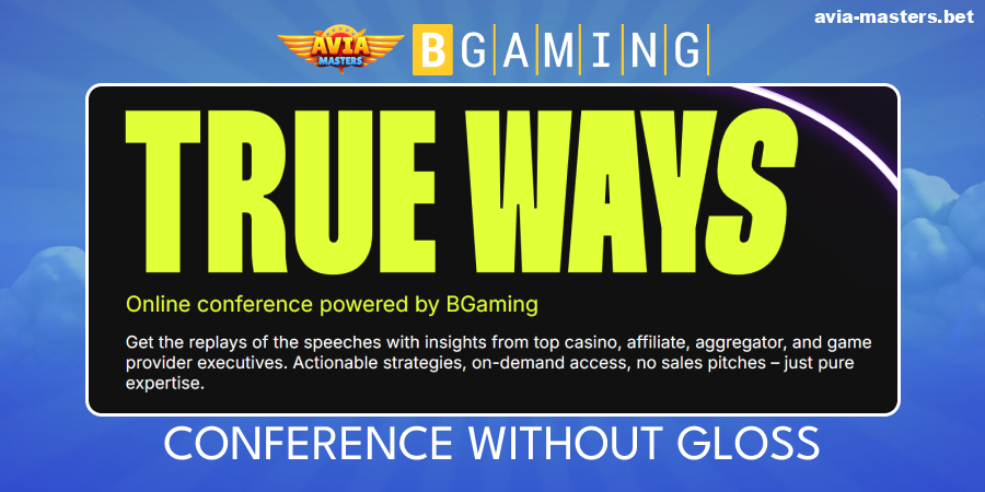 The idea behind the conference on the Aviamasters website