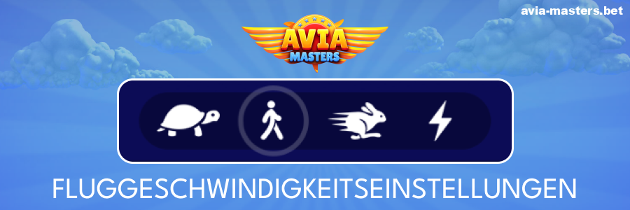 Aviamasters-Spielgeschwindigkeitsoptionen