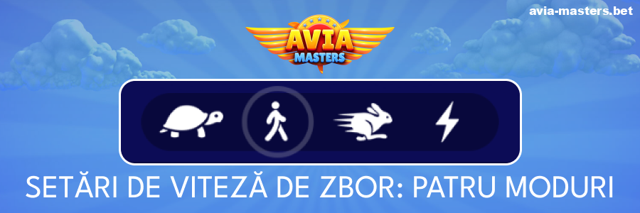 Opțiuni de viteză a jocului Aviamasters